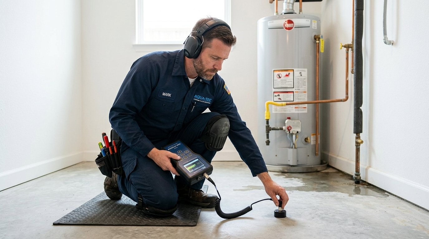 Acoustic Slab Leak Detection Equipment in Marietta